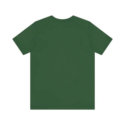 Forest green Rhode Island Bridge Graphic Tee unisex short sleeve t-shirt displayed