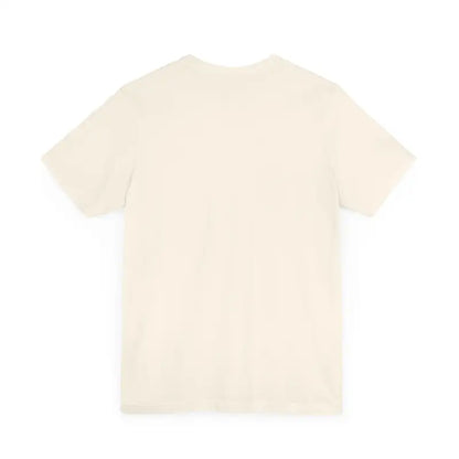 Plain short-sleeved beige t-shirt from Rhode Island Graphic Tee Pink Unisex Jersey line