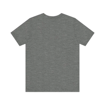 Heather gray Rhode Island Graphic Unisex Jersey Tee for casual wear and style