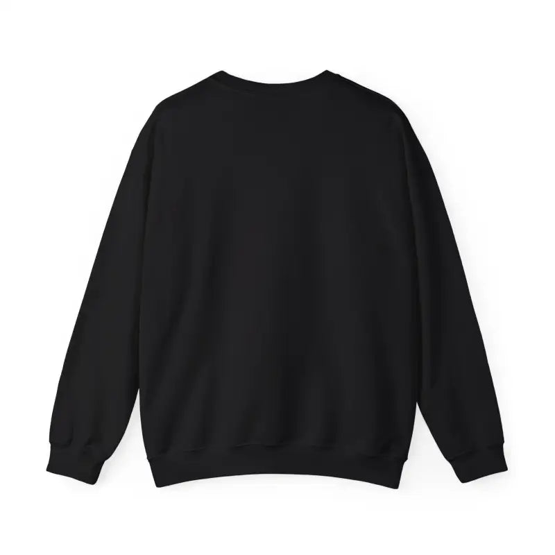 Black crewneck sweatshirt featuring Rhode Island Sunset design for unisex fashion