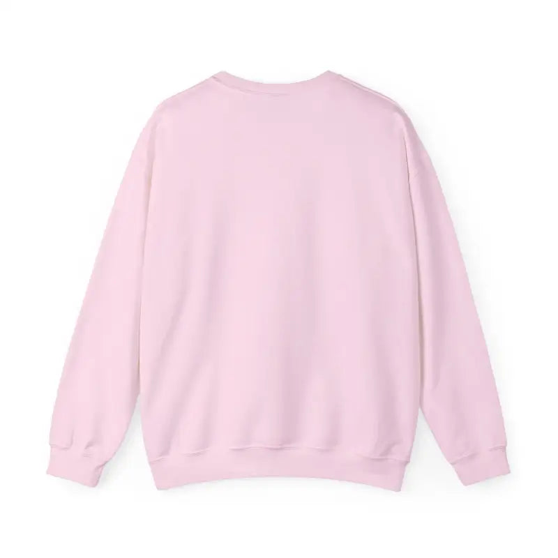 Light pink Rhode Island Sunset Crewneck Sweatshirt for unisex heavy blend wear