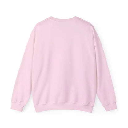 Light pink Rhode Island Sunset Crewneck Sweatshirt for unisex heavy blend wear