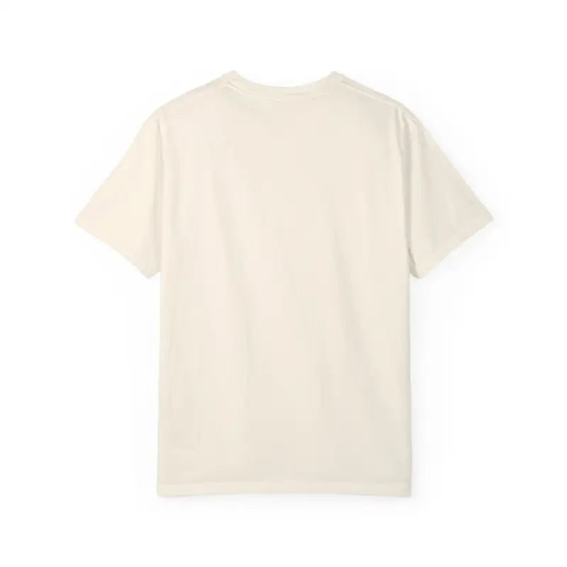 Beige short-sleeved t-shirt from Rhode Island Unisex Garment Dyed Summer T Shirt collection