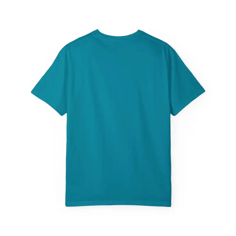 Teal short-sleeved t-shirt from Rhode Island Unisex Garment Dyed Summer T Shirt collection