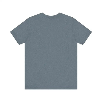 Gray short-sleeved Rooster Graphic T-Shirt in Beige, Black, White, and Dark Grey