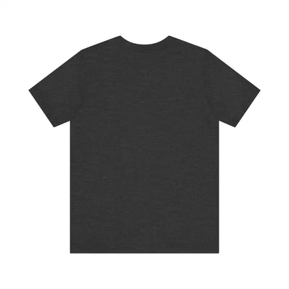 Dark gray t-shirt from Rooster Graphic T Shirt in Beige, Black, White, and Dark Grey