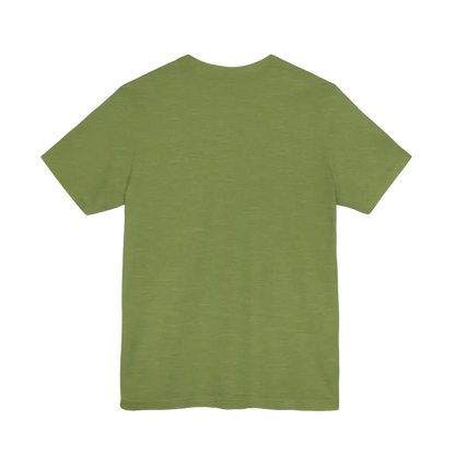 Olive green STEM Chariho Unisex Jersey Short Sleeve Tee for science enthusiasts