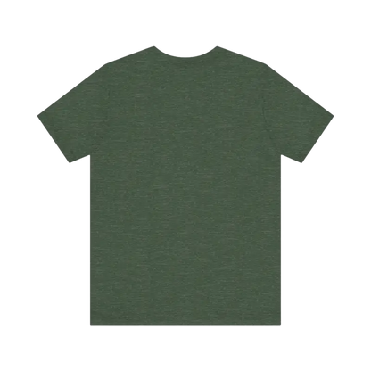 Olive green STEM Chariho Unisex Jersey Short Sleeve Tee for science enthusiasts