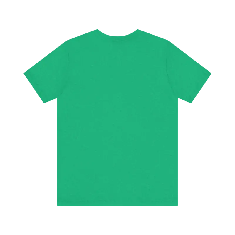 Green t-shirt from STEM Chariho Unisex Jersey Short Sleeve Tee for science enthusiasts