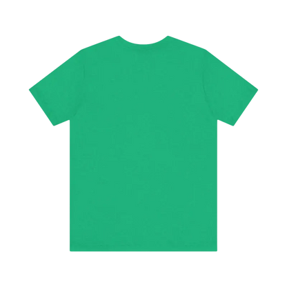Green t-shirt from STEM Chariho Unisex Jersey Short Sleeve Tee for science enthusiasts
