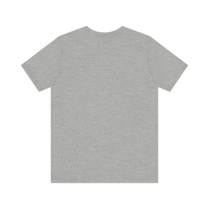 Gray short-sleeved STEM Chariho Unisex Jersey Tee for science enthusiasts