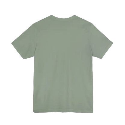 Plain sage green STEM Chariho Unisex Jersey Short Sleeve Tee for science enthusiasts