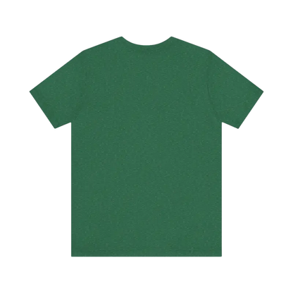 Green short-sleeved STEM Chariho unisex jersey tee for science enthusiasts