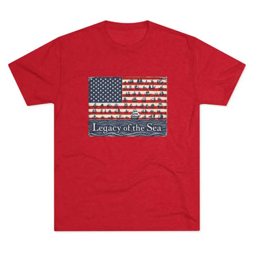 Red Sea Legacy Unisex Nautical Flag T Shirt featuring a vibrant nautical flag design