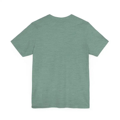 Green T-shirt from Seafoam Olive Salmon and Heather Green Unisex Jersey Tee collection