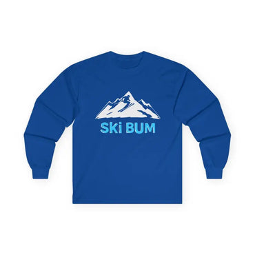 Blue long-sleeved shirt from Ski Bum Long Sleeve Shirt Collection for stylish comfort