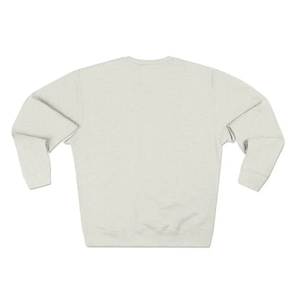 Beige crewneck sweatshirt from the Ski Bum Sweatshirt Collection in Blue, Beige, and Black