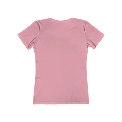 Pink v-neck t-shirt from Sourdough Baking Club for women, perfect for casual wear