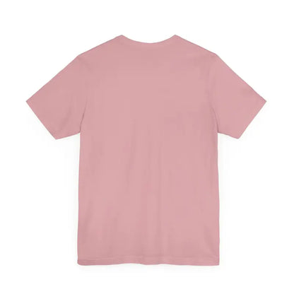 Dusty rose t-shirt from the Summer Lovin Unisex Jersey Tee collection in Beige Peach Aqua