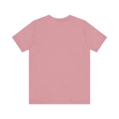 Pink short-sleeved t-shirt from Summer Narragansett Rhode Island T Shirt Collection