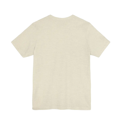 Beige short-sleeved t-shirt from the Summer Narragansett Rhode Island T Shirt Collection