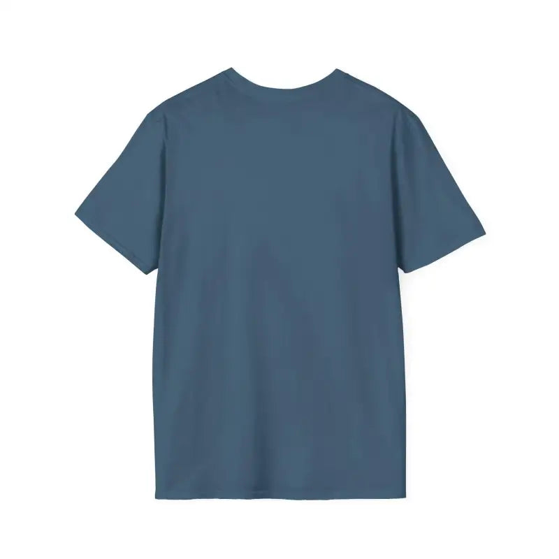Blue short-sleeved t-shirt featured in Twisted Unisex T Shirt collection