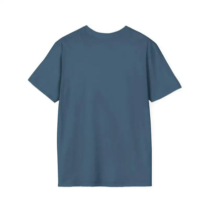 Blue short-sleeved t-shirt featured in Twisted Unisex T Shirt collection