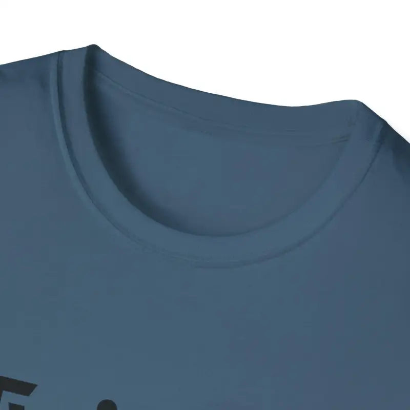 Blue crew neck T-shirt featured in Twisted Unisex T Shirt product collection