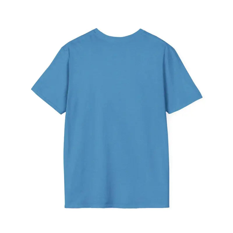 Blue short-sleeved T-shirt from Twisted Unisex T Shirt collection in Olive Green and Yellow