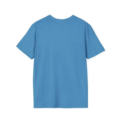 Blue short-sleeved T-shirt from Twisted Unisex T Shirt collection in Olive Green and Yellow