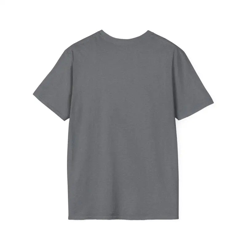Gray short-sleeved t-shirt from the Twisted Unisex T Shirt collection in Olive Green and Yellow