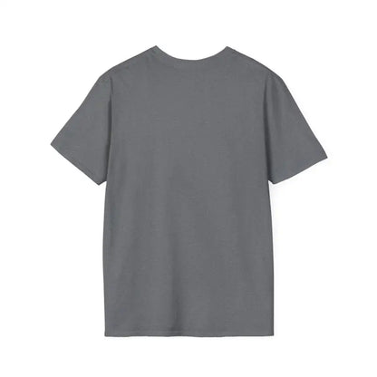 Gray short-sleeved t-shirt from the Twisted Unisex T Shirt collection in Olive Green and Yellow