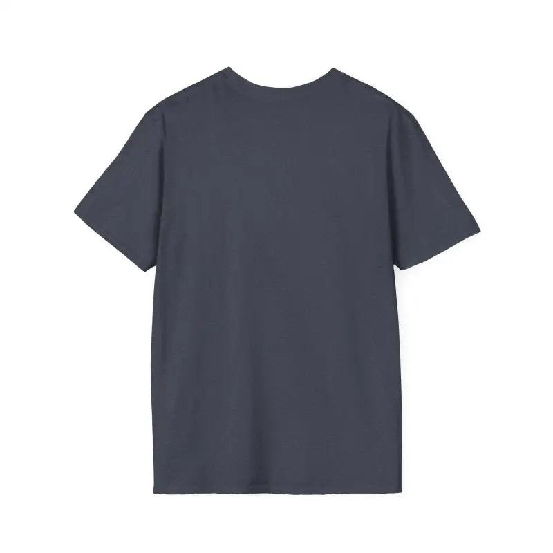 Gray short-sleeved T-shirt from the Twisted Unisex Collection in Olive Green and Yellow