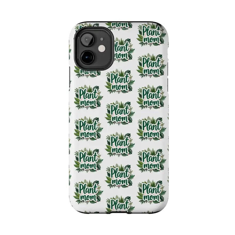 White biodegradable shockproof plant phone case for iPhone XS Max with nature design
