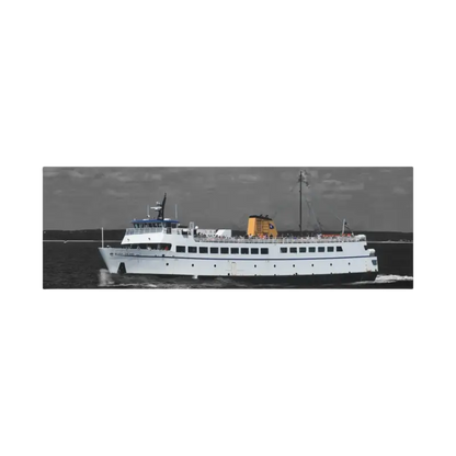 White Passenger Ferry showcasing a sleek design for comfortable travel across waters