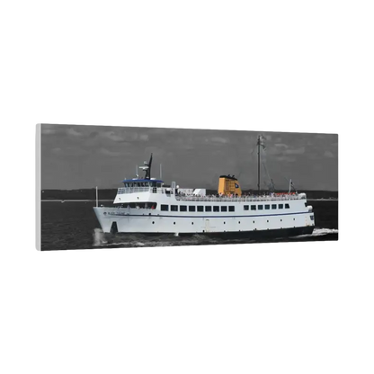 White Passenger Ferry showcasing a sleek design for efficient maritime transport