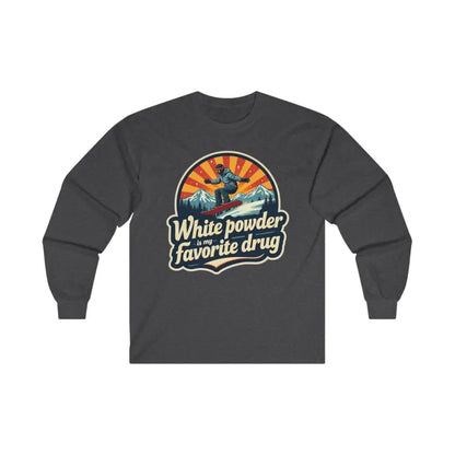 Long-sleeved gray shirt from the Witty Snowboarding collection for stylish winter wear