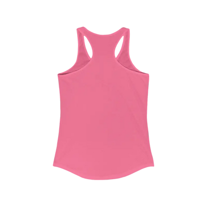 Pink Womens Beach Vibes Racerback Tank Top perfect for summer activities and casual wear