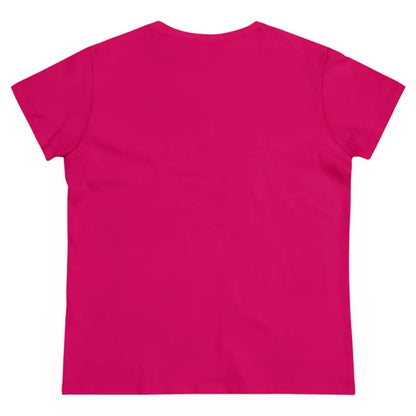 Magenta crew-neck Youre A Cougar Womens Midweight Cotton Tee Shirt for casual wear